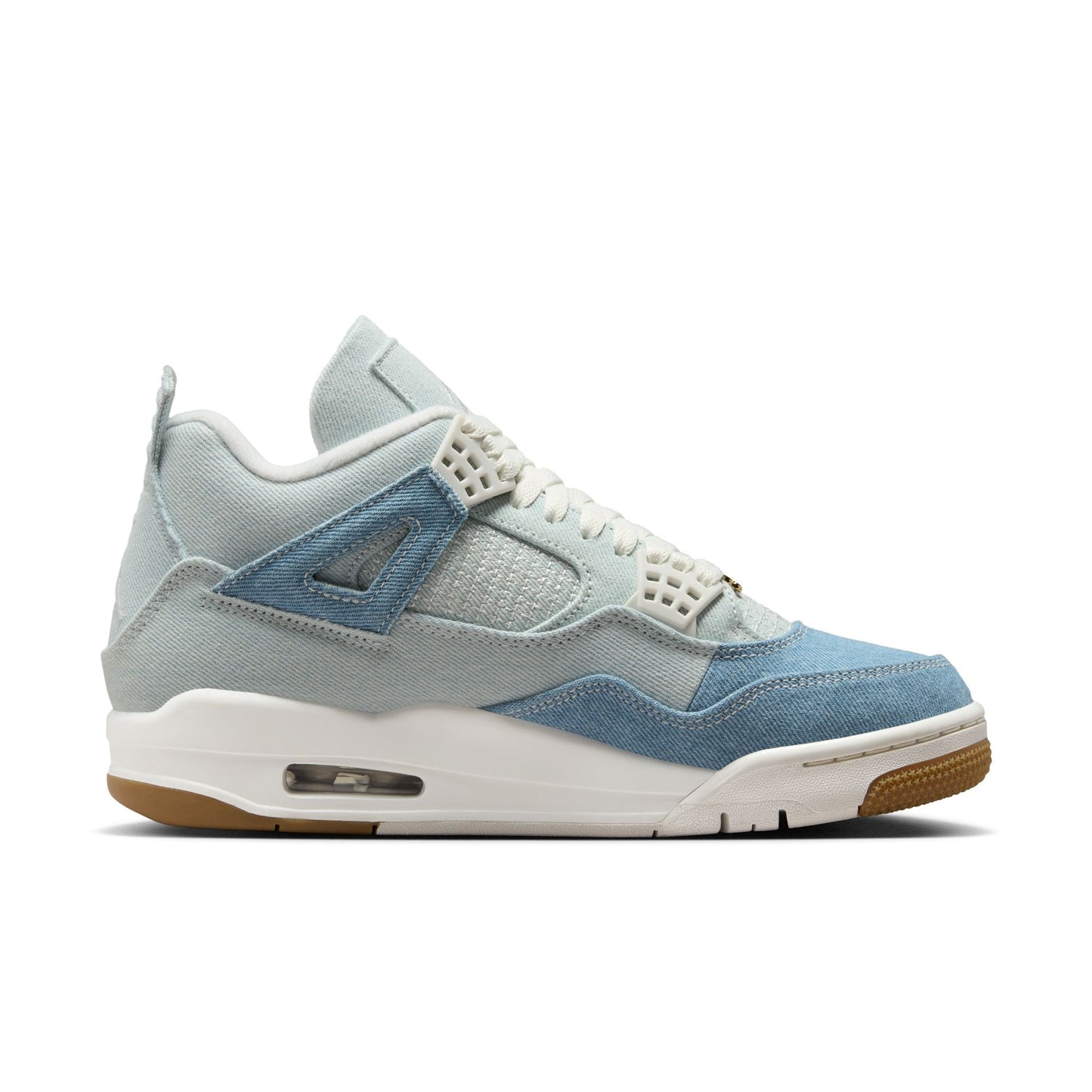 WMNS NIKE AIR JORDAN 4 RETRO “WORN BLUE”