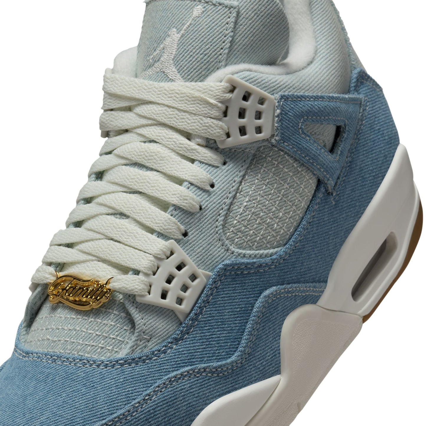 WMNS NIKE AIR JORDAN 4 RETRO “WORN BLUE”