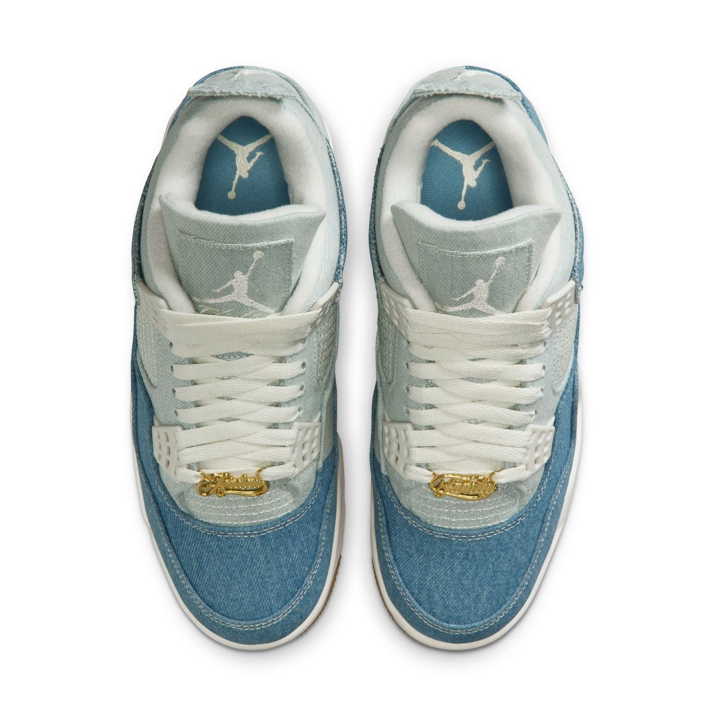 WMNS NIKE AIR JORDAN 4 RETRO “WORN BLUE”