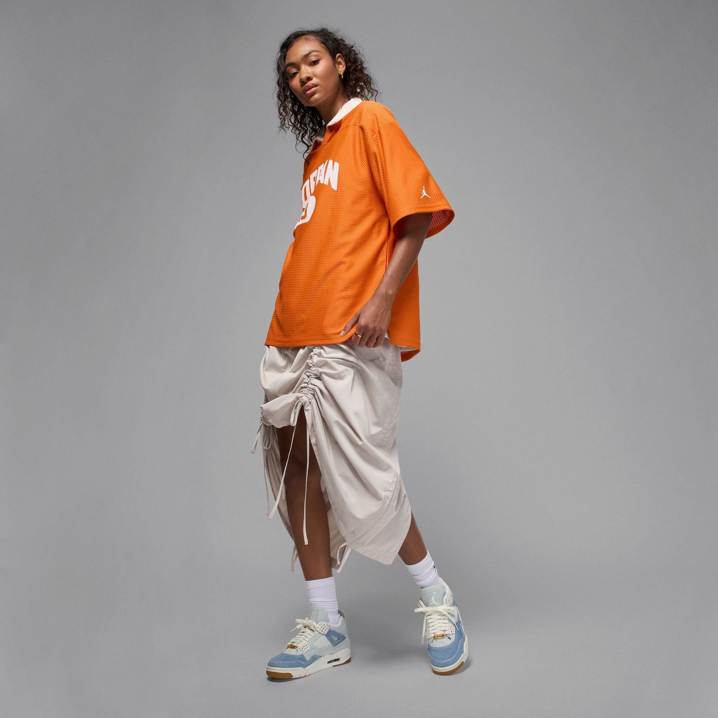 WMNS NIKE AIR JORDAN 4 RETRO “WORN BLUE”