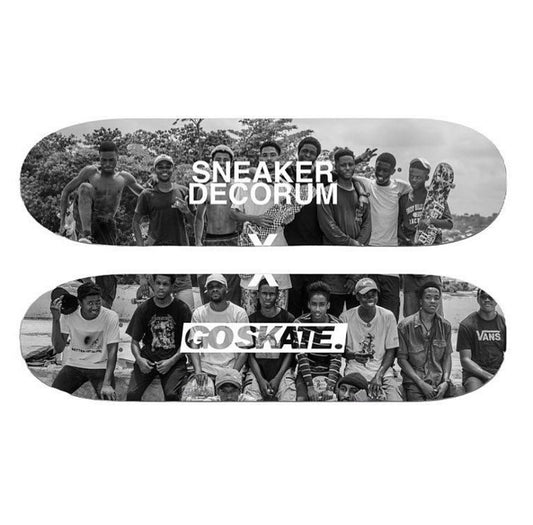 SNEAKERDECORUM X GOSKATE - TWIN DECKS