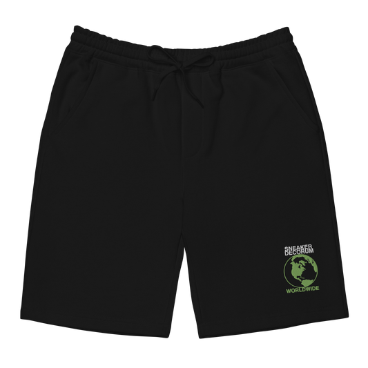 SNEAKERDECORUM WORLDWIDE FLEECE SHORTS